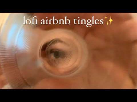 Fast & Aggressive ASMR from my Airbnb, Soft spoken camera tapping, scratching, visual triggers +