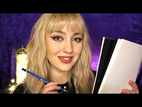 ASMR Sketching Your Portrait (Roleplay)