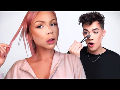 ASMR- I TRY FOLLOWING A JAMES CHARLES MAKEUP TUTORIAL | ARTICULATED WHISPER