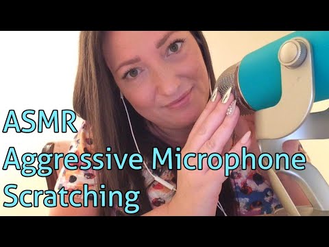 ASMR Aggressive Microphone Scratching