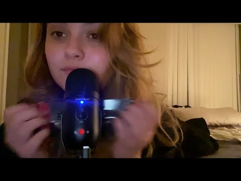 focus ASMR | mouth sounds, tapping, close up whispers, + crinkles 4 ur sleep 😴