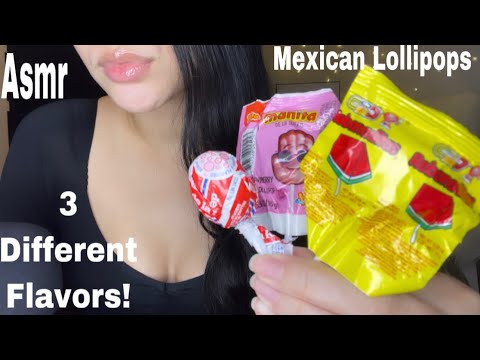 Asmr | Trying Mexican Lollipops | No Talking
