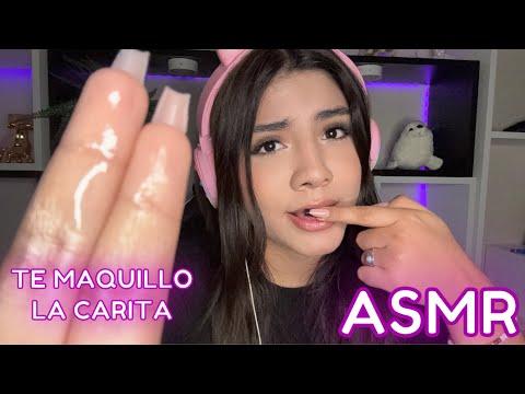 ASMR ESPAÑOL / SPIT PAINTING INT3NS0 / muchos visuales / sonidos cosquillosos