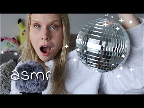 amazing tapping&scratching with disco ball💎ASMR