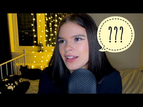 ASMR This or That❓random questions & answers