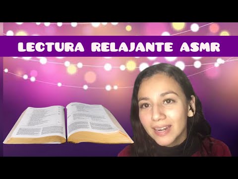 ASMR LECTURA BÍBLICA BINAURAL