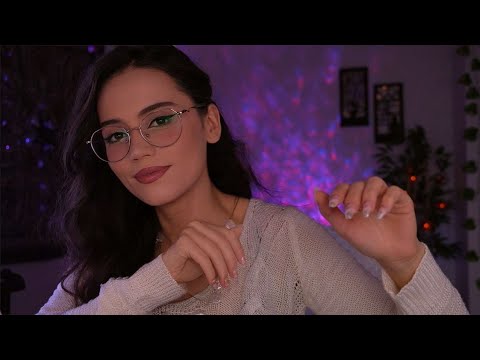 ASMR Pressing On Your Face, Extra Long Nails