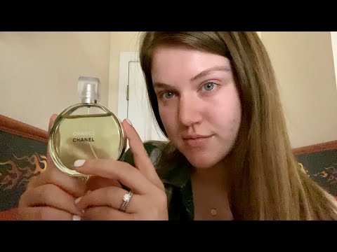 ASMR Tapping on a Glass Perfume Bottle