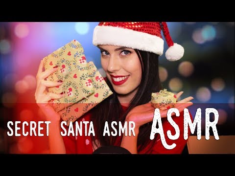 ASMR ita - 🎅 SECRET SANTA · Unboxing Regalo di Alessia ASMR 🎁 (Whispering)