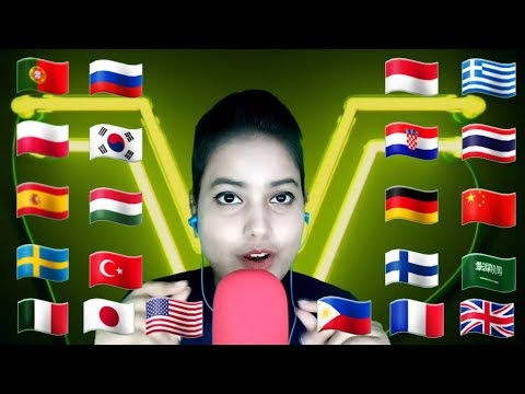 ASMR How To Say "Be Honest" In Different Languages With Inaudible Whispering