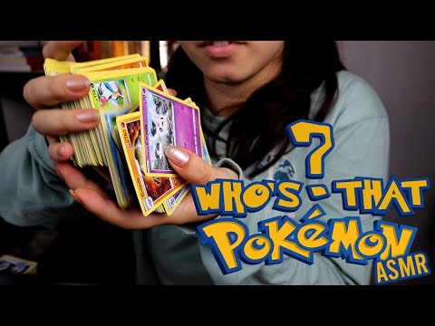 ASMR✨Pokémon TCG Collection - Whispering, Shuffling, Pricing and Tapping!