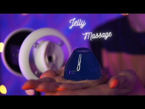 ASMR: Jelly ear massage- intense sticky & slimy sounds NO talking- experimental!