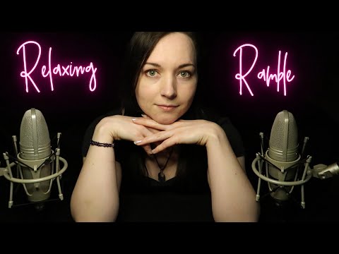 ASMR Relaxing Ramble ⭐ 1k special - Answering Questions ⭐ Hand movements ⭐ Soft Spoken