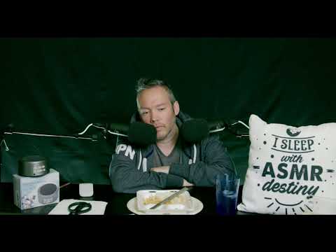 ASMR Destiny Live Stream - White Noise Machine & Eating