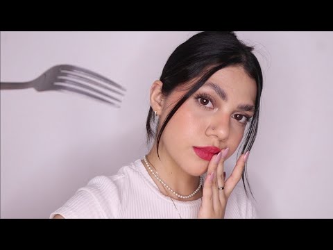 ASMR comiéndote vivo (spit painting & mouth sounds)| Dámaris ASMR♡