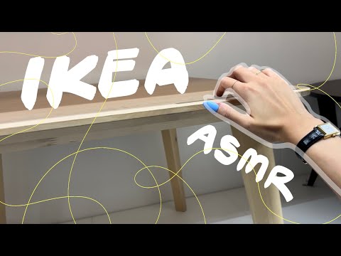 asmr at IKEA: table assortment!!