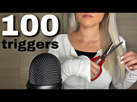 ASMR - 100 Trigger in 10 Minutes - ✨Asmr Challenge✨