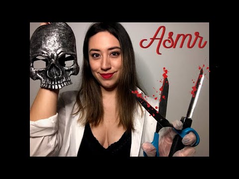 ASMR en ESPAÑOL | Doctor Roleplay HALLOWEEN Version | Argely Asmr