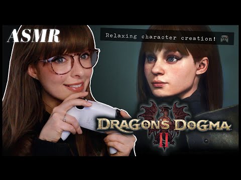 ASMR ⚔️ Making a Dragon's Dogma II Pawn for YOU! ((Soft Controller Buttons Clicks 🎮 ･ﾟ✧))