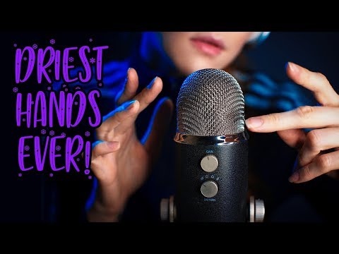 ASMR - THE DRIEST HANDS YOU WILL EVER HEAR 👐