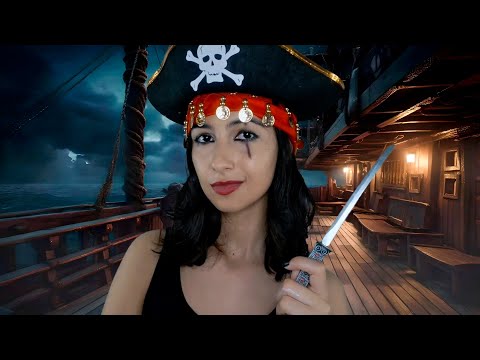 ASMR Pirata recruta você para ser tripulante 🏴‍☠️