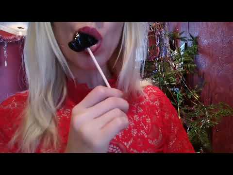 ASMR LICKING LOLLIPOP AND SUCKING 🍭👅👄mouth sounds //no talking 🤫