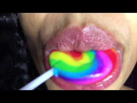 ASMR | 👅👄💦Very Close Lollipop Sounds 💦
