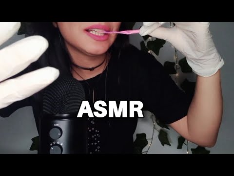 asmr ♡ gum chewing and bubbles gum , latex gloves🧤, satisfying | fast and aggressive | no talking ♥️