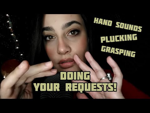 Fast & Aggressive ASMR - I did your requests! (hand sounds, mic brushing, gloves, mouth sounds +)