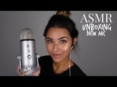 ASMR Unboxing Blue Yeti/New Microphone