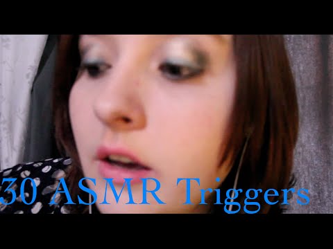 30 ASMR Triggers For 30k
