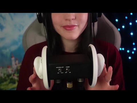 ASMR - Ear tapping, finger flutters and ear massage - best relaxing triggers