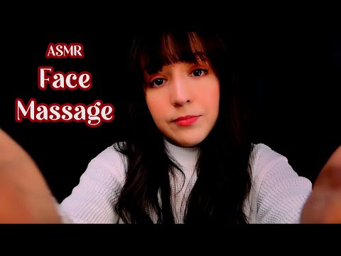 ⭐ASMR [Sub] Relaxing Face Massage with Layered Sounds 💖 (Soft Spoken with Accent)