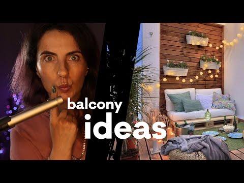 ASMR | Ideas for my balcony decoration * Ramble Asmr