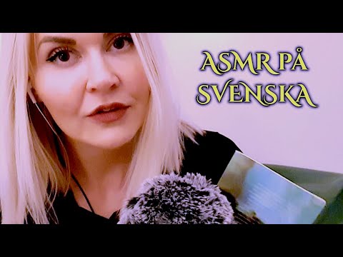ASMR på Svenska 🇸🇪 Läser en Novell ~ Pt 1 Swedish ASMR Book Reading