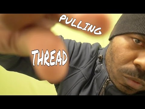 ASMR "Pulling Thread" Roleplay with ASMR Hand Movements & Jacket Sounds | Soft Spoken