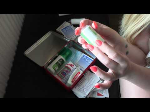 ASMR Whisper and tingles~First Aid Box~