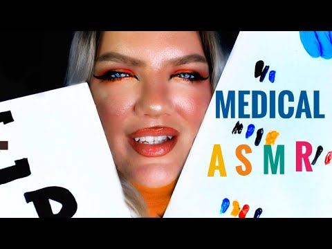 Medical ASMR Testing Your Memory, Color Tests, Eye Exam | Personal Attention Roleplay for Sleep