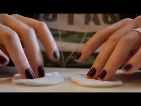 ASMR Role Play: Removing Your Make Up . Whispering . Lense Touching .Tapping . Crinkles