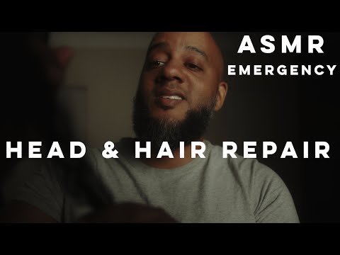ASMR EMERGENCY | Head & Hair REPAIR At My Apartment | Roleplay