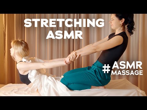 ASMR | MASSAGE | asmr stretching full body massage