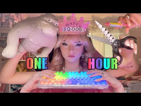 ASMR My Subscriber's Favorite SPECIFIC Triggers (1 HOUR+)