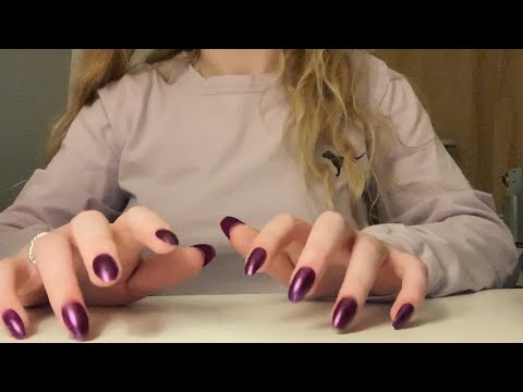 ASMR| Fast Tapping  and Scratching (No Talking)