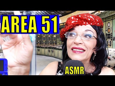 ASMR VISITANDO EL AREA 51👽RP🛸