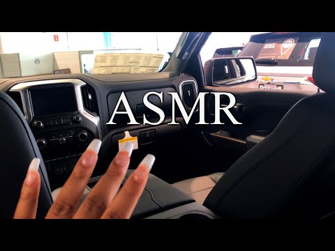 ASMR At The Car Dealership ❤️🚗✨ (Fast Tapping, Scratching...)~