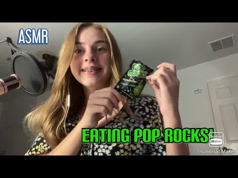 ASMR|| Eating Pop Rocks!!