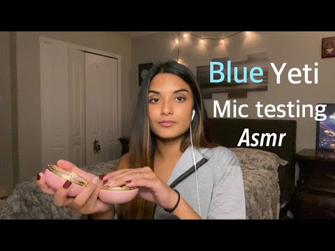 ASMR BLUE YETI MIC TESTING