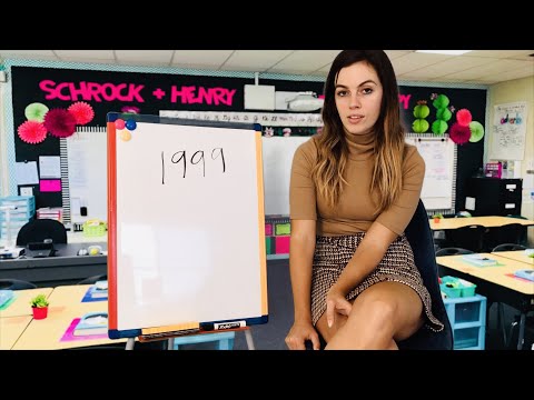 [ASMR] What Happened in 1999? (teacher roleplay)