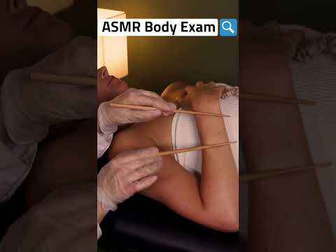 ASMR Sensation Body Exam  #asmr