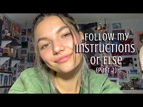 ASMR | Follow My Instructions | Eyes Open and Eyes Closed | Visualizations, Soft Spoken